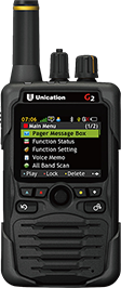Unication G2 P25 Single Band Voice Pager